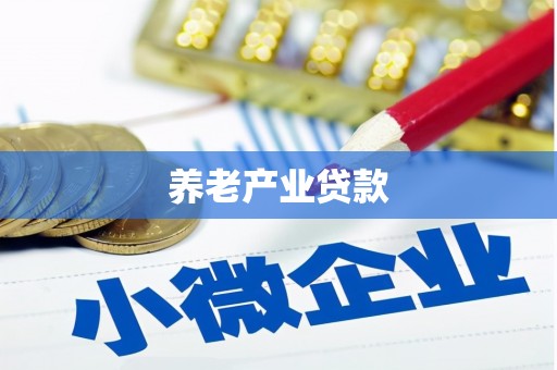 仪陇养老产业贷款