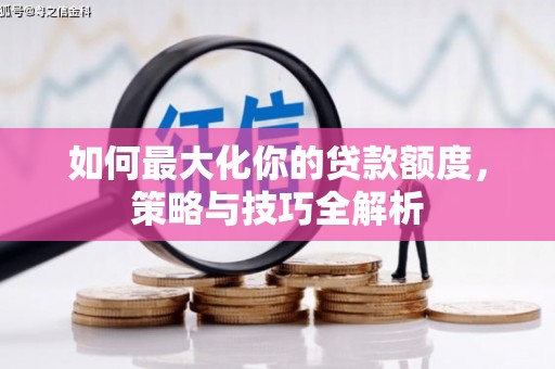 仪陇如何最大化你的贷款额度，策略与技巧全解析