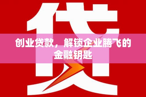 仪陇创业贷款，解锁企业腾飞的金融钥匙